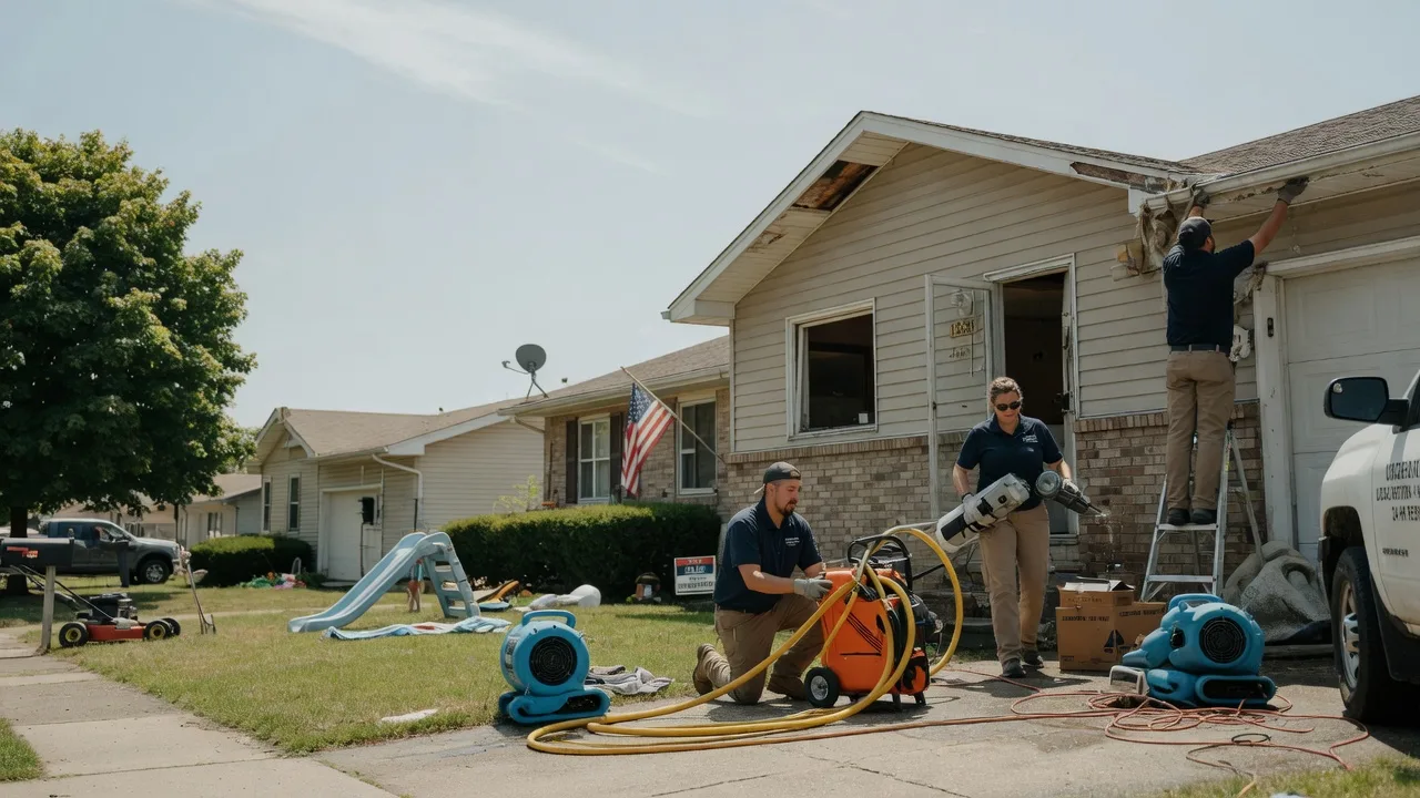 Water Damage Restoration in Bluffton, OH near me